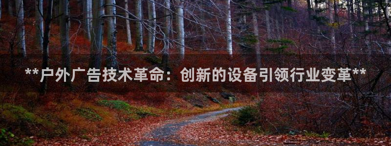 杏宇平台主管：**户外广告技术革命：创新的设备引领行业变革**