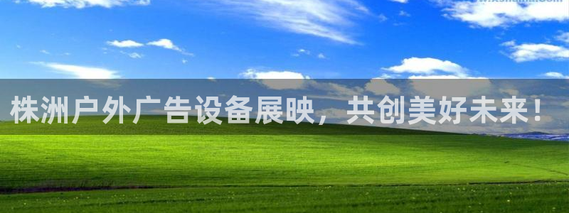 杏宇平台登录方法：株洲户外广告设备展映，共创美好未来！