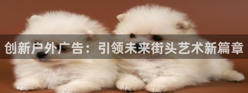 杏宇平台代理多少钱：创新户外广告：引领未来街头艺术新篇章