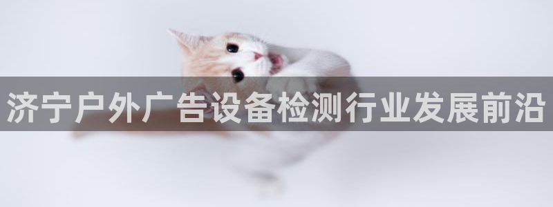 杏宇平台总代理是谁：济宁户外广告设备检测行业发展前沿