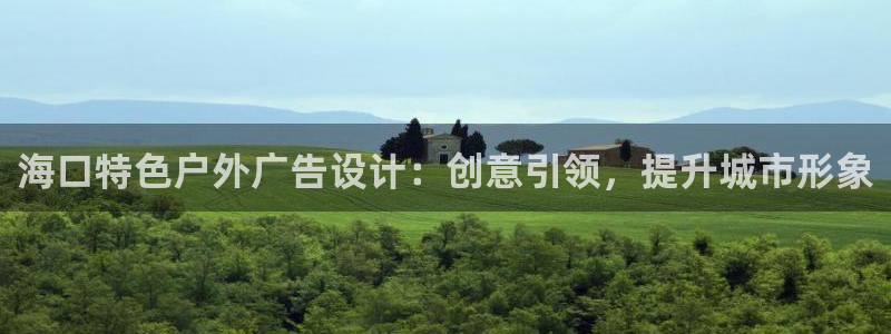 杏宇平台代理怎么样：海口特色户外广告设计：创意引领，提升城市形象
