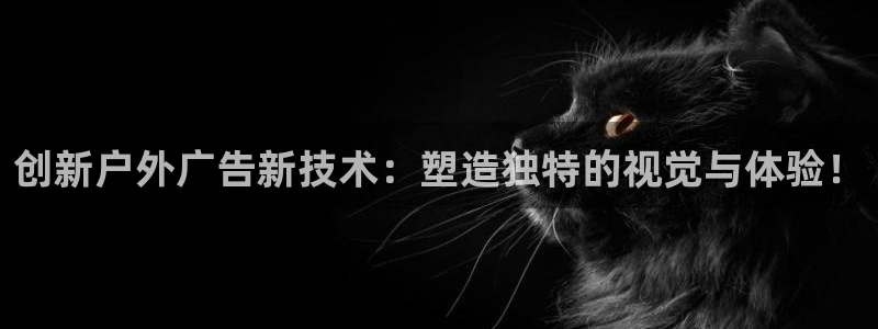 杏宇官方平台官网：创新户外广告新技术：塑